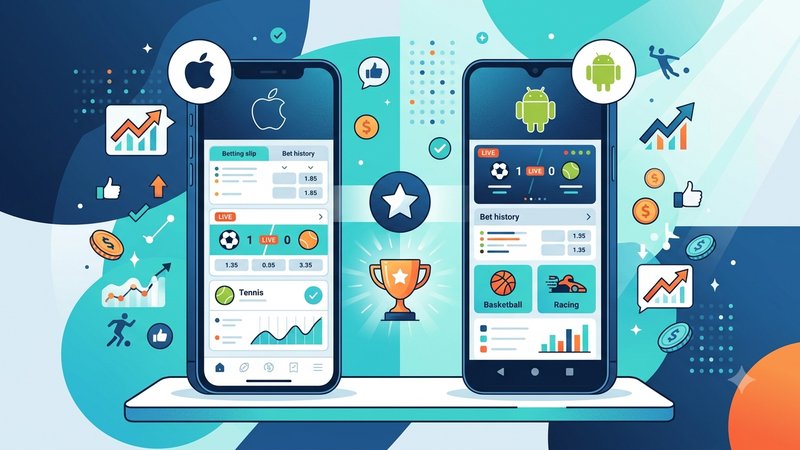 Сравнение мобильных приложений букмекерских контор для iOS и Android на современном смартфоне